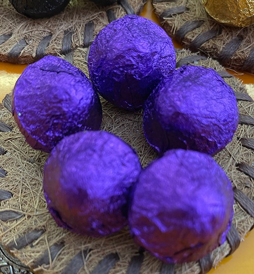 2022年紫色皇帝蘑菇沱（一粒8克）一公斤装